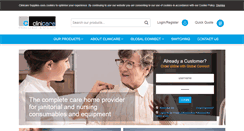 Desktop Screenshot of clinicaresupplies.com
